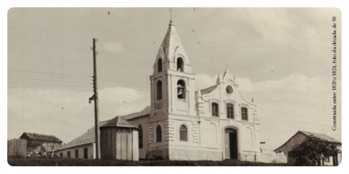 A edificação da Capela de São Domingos foi iniciada em 1820 e inaugurada em 24 de outubro de 1824 (Foto: Divulgação)