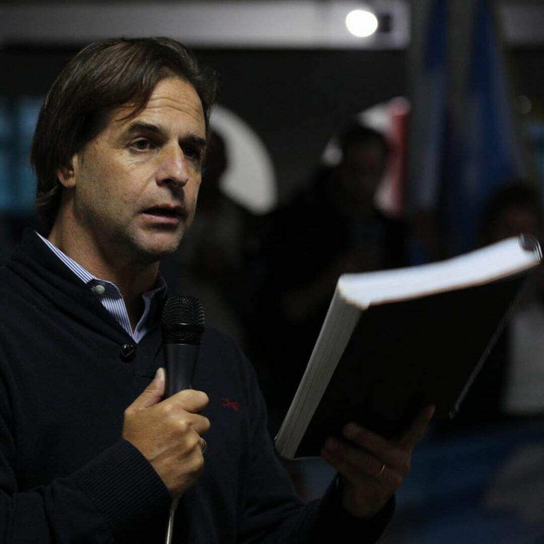 O senador do opositor Partido Nacional, Luis Lacalle Pou. (Foto: Reprodução)