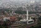 Vista aerea da Torre da Claro em Porto Alegre.