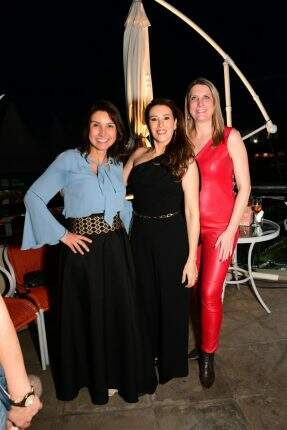 Nádia Gerhard, Elisa Gadret e Gabi Michaelsen