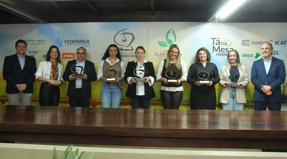 FEDERASUL reconhece inovação, liderança feminina e protagonismo jovem no agro gaúcho
