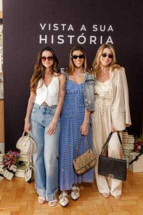 Nina de Bem, Thais Behar e Barbara Russowsky