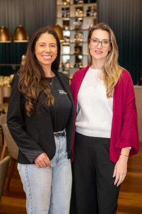 Gabriela Lampert e Clarissa Zanatta