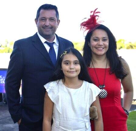 Gil e Helena Irala e Roberta Esswein Irala