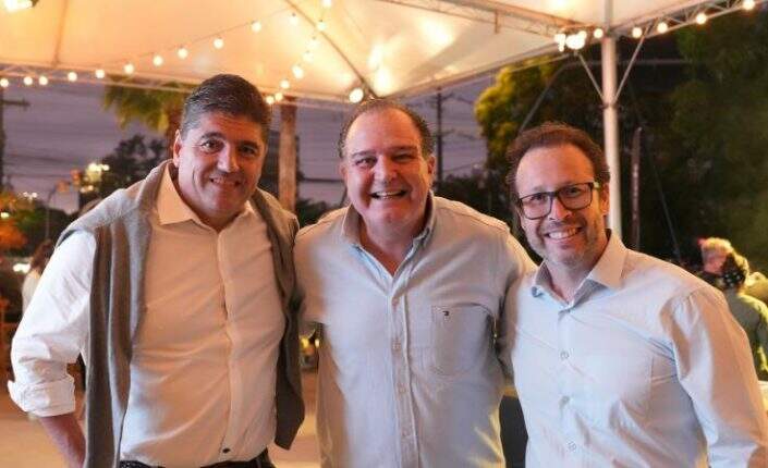 Marcos Beylouni, Luciano Leon e Felipe Melnick