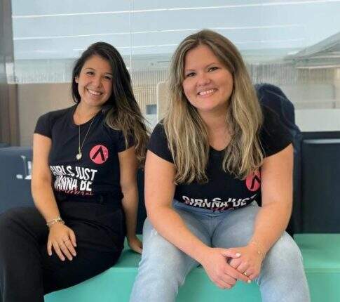 Aline Busch e Marceli Brandenburg