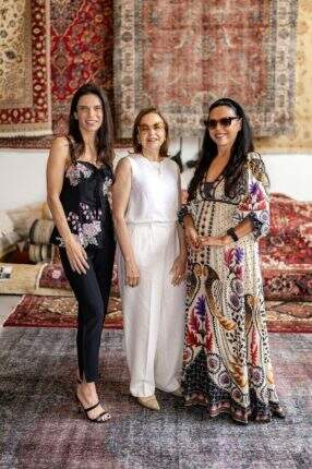 Renata Zietolie, Vera Bernardes e Lenira Fleck