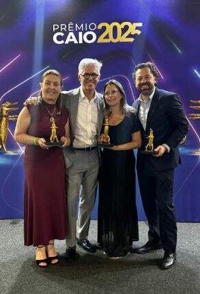 Marinês Rabaiolli, Nelson Ramalho, Poliana Venker e Adelar Kleinert