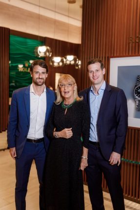 João Pedro, Marylin e Saulo Kulkes 