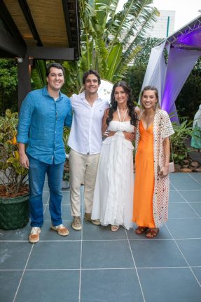 Gilmar Veloz Filho, Francisco e Mariana, e Olivia Pellegrini
