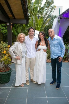 Os noivos entre Zulma e Gilmar Veloz