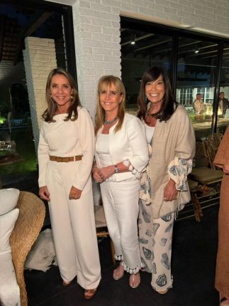 Betina Jardim, Leila Bortoncello Nahas e Bettina Becker