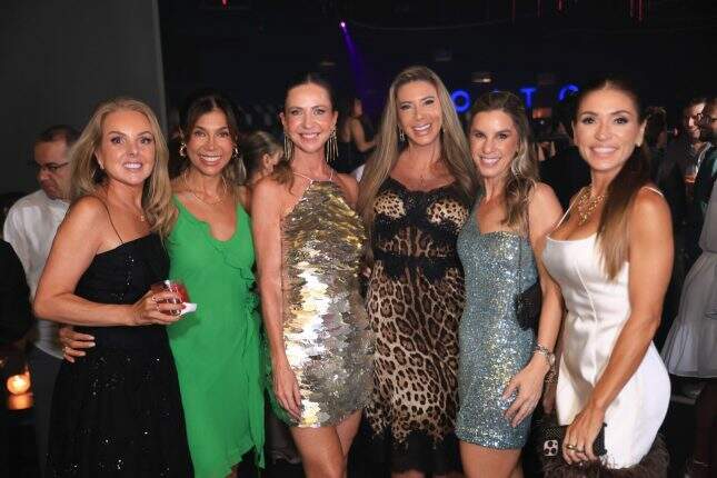 Bárbara França, Maralice Dalla Corte, Tiana Burmann,Deise Nicola, Jucelia Bedin e Grasiela da Silva