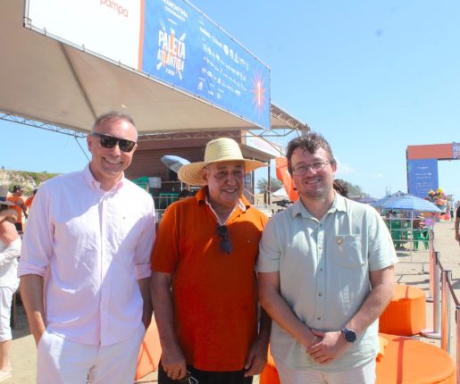 Alexandre Gadret, Sebastião Melo e Mauro Moreira