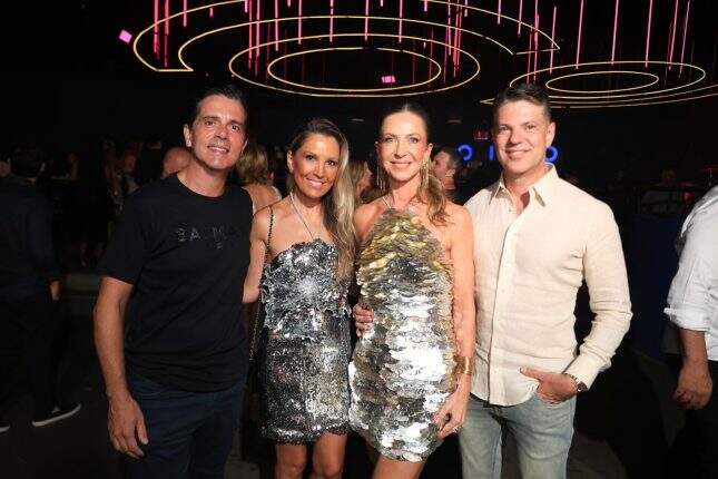 James Fracasso, Luciana Deretti, Tiana Burmann e Fernando Bastos