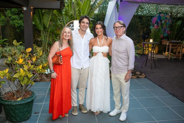 Os noivos com Lia Jardim e Horizonte Venzon