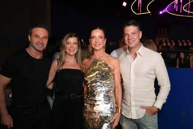Marco e Helena Weinstein, Tiana Burmann e Fernando Bastos