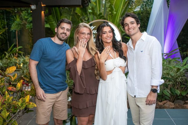 Rodrigo Rorato, Lauren Pfeiff, Mariana e Francisco