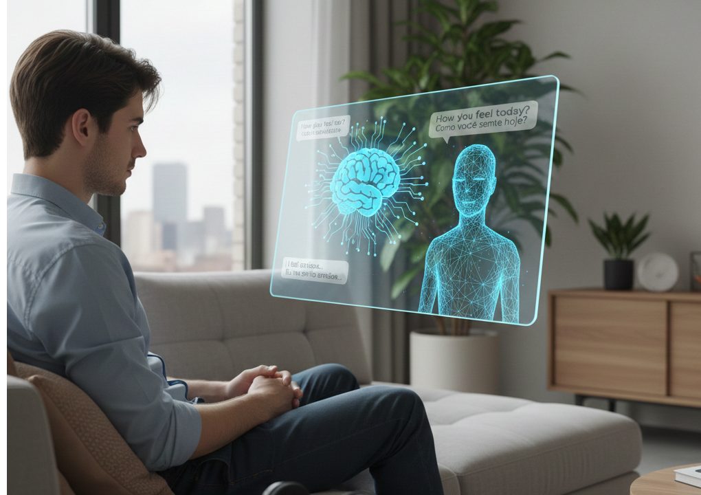 Estudo revela traços psicológicos em modelos de inteligência artificial como ChatGPT, Gemini e Grok 2 terapia por ia