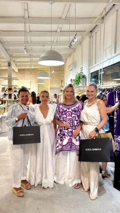 Lidya Guimarães, Carine Giacomolli, Betina Sperb Albuquerque e Paula Luisa Albuquerque