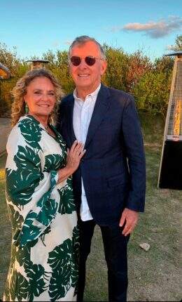 Flávia Alvarez e Eduardo Logemann
