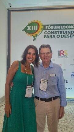 Nadia Gerhard e Luiz Carlos Bohn