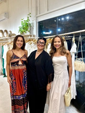 Nadine Oliveira, Luciane Bondan e Shirley Balbbino