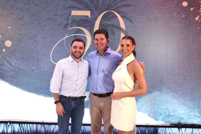 Gabriel Souza, Jerônimo e Aline Goergen