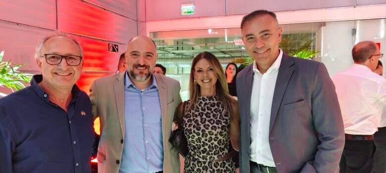 Irio Piva, Rafael Guerra, Bibiana Dreissig e Alexandre Gadret