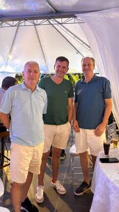 Clelio Tissot, Fabiano Formagio da Silveira e Gilberto Schlatter