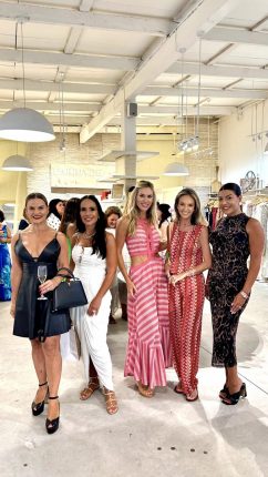 Franciele Gai, Márcia Albuquerque, Michele Backes e Cristina Motta e Maro Leitão