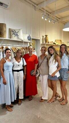 Helena Bonato, Gabriela Road, Clarisse Sukiennik, Sandra Road, Melissa e Uly Capucci