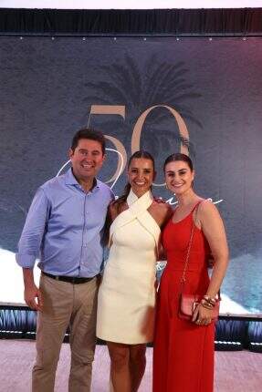 Jerônimo, Aline e Bruna Razzera