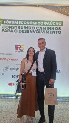 Lusiane Borba e Alexandre Gadret