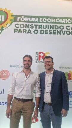 Eduardo Leite e Arthur Lemos