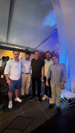 Marcelo Manica, Voltaire Santos, Carlos Melke, Ruy Irigaray e Paulo Guimarães