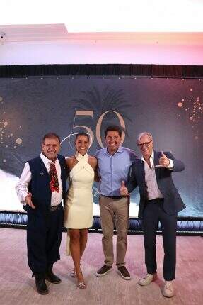 Pompeo de Mattos, Aline, Jerônimo e Kiko Hoff