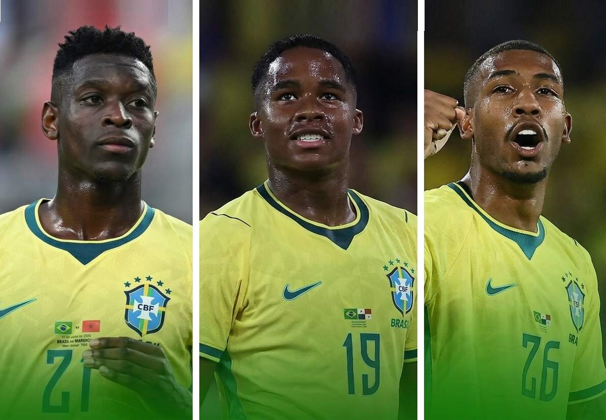 Luiz Henrique, Endrick e Rayan: as alternativas da Seleção Brasileira após lesão de Raphinha