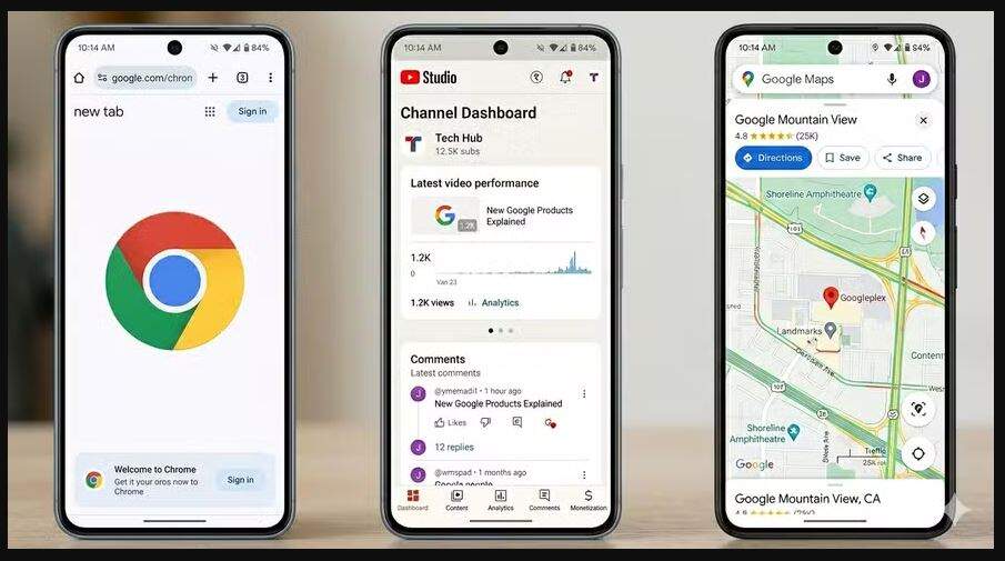 Google está embutindo sua assistente de inteligência artificial Gemini no Chrome, YouTube e no Maps