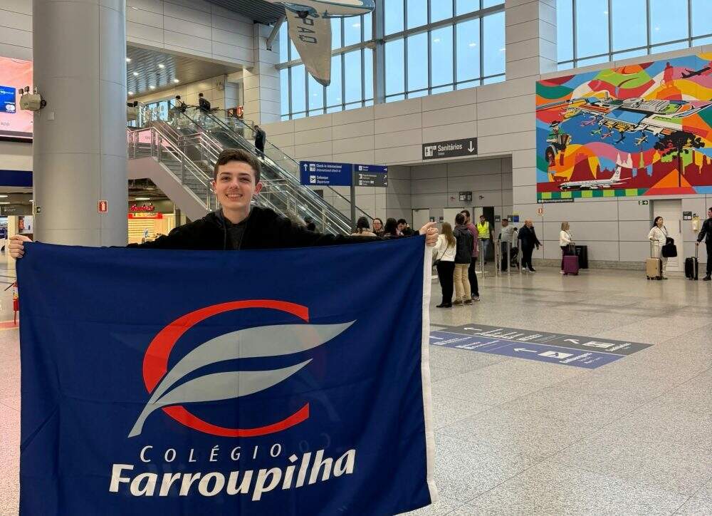 Gonçalo Franke Franco, do 9º ano, é um dos quatro brasileiros classificados para o campeonato internacional. (Foto: Divulgação)