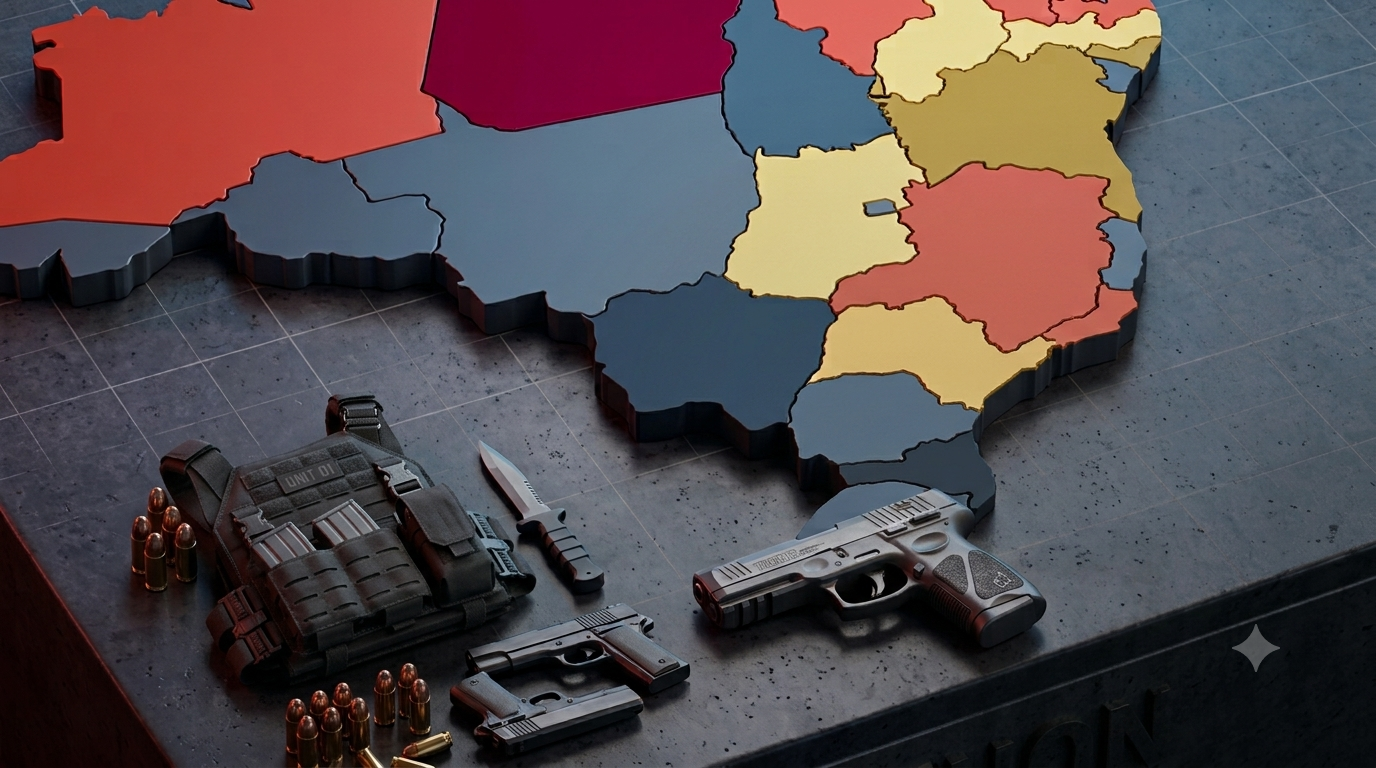 Segundo o Anuário Brasileiro de Segurança Pública, os dez municípios mais violentos do Brasil estão no Nordeste