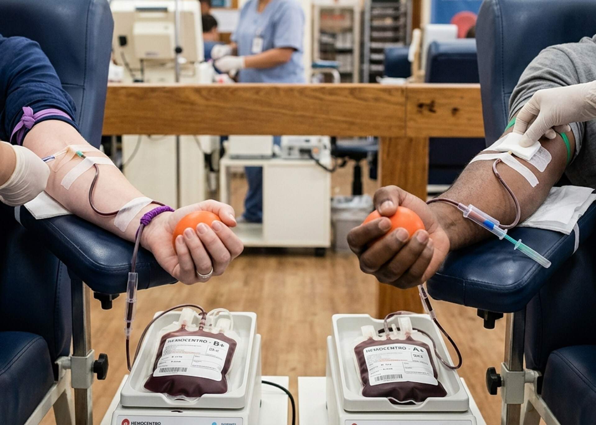 Hemocentro em Porto Alegre recebe doadores de sangue na manhã deste sábado